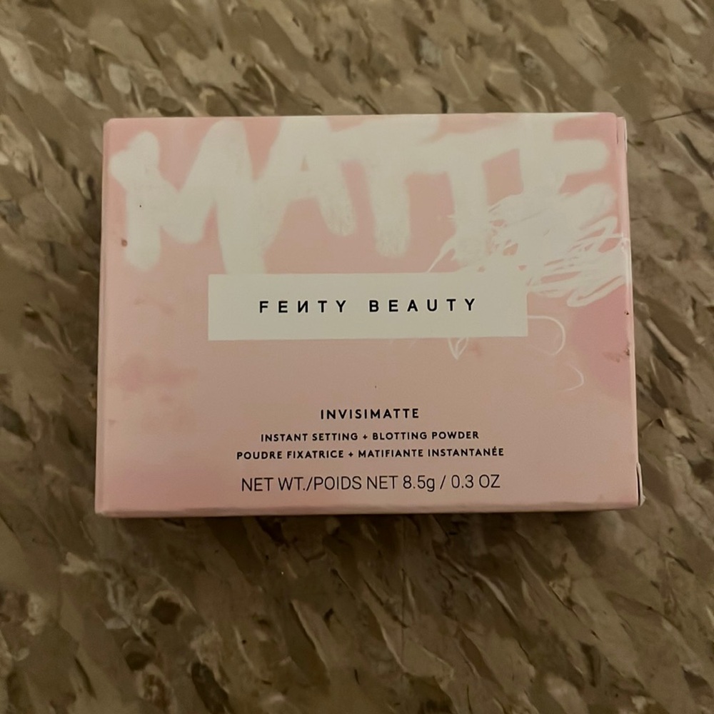 NWT Fenty Beauty INVISIMATTE Instant Setting Blotting Powder Full Size